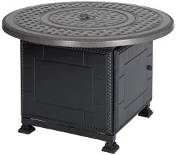 GES Bel Air Sling Cast Aluminum Fire & Chat Sets -Outdoor Garden Living 002509