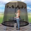 Outdoor 9' Umbrella Table Screen Patio Enclosure By Jobar -Outdoor Garden Living 003766 2
