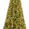 Verona Narrow Pre-Lit Artificial Christmas Tree 2 Verona Narrow Pre-Lit Artificial Christmas Tree -Outdoor Garden Living 010443
