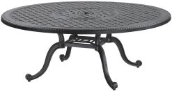 GES Bel Air Sling Cast Aluminum Fire & Chat Sets -Outdoor Garden Living 014434