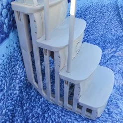 IStep Deck Entry Steps Ladder For Above Ground Swimming Pool 16 IStep Deck Entry Steps Ladder For Above Ground Swimming Pool -Outdoor Garden Living 016834 7