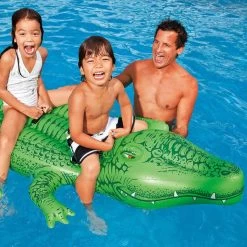 Intex Giant Inflatable Gator Pool Ride-On 15 Intex Giant Inflatable Gator Pool Ride-On -Outdoor Garden Living 019330 3