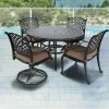 Stonegate Cast Aluminum Cushioned Patio Dining Sets -Outdoor Garden Living 031929 5