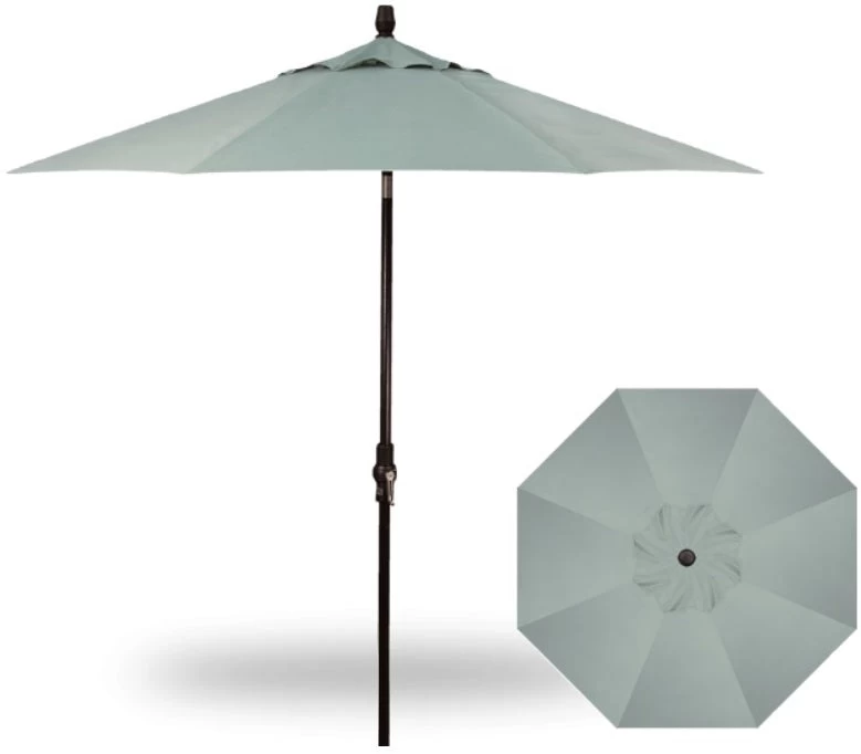 9' Collar Tilt Market Black Frame Spa Canopy Umbrella 3 9' Collar Tilt Market Black Frame Spa Canopy Umbrella