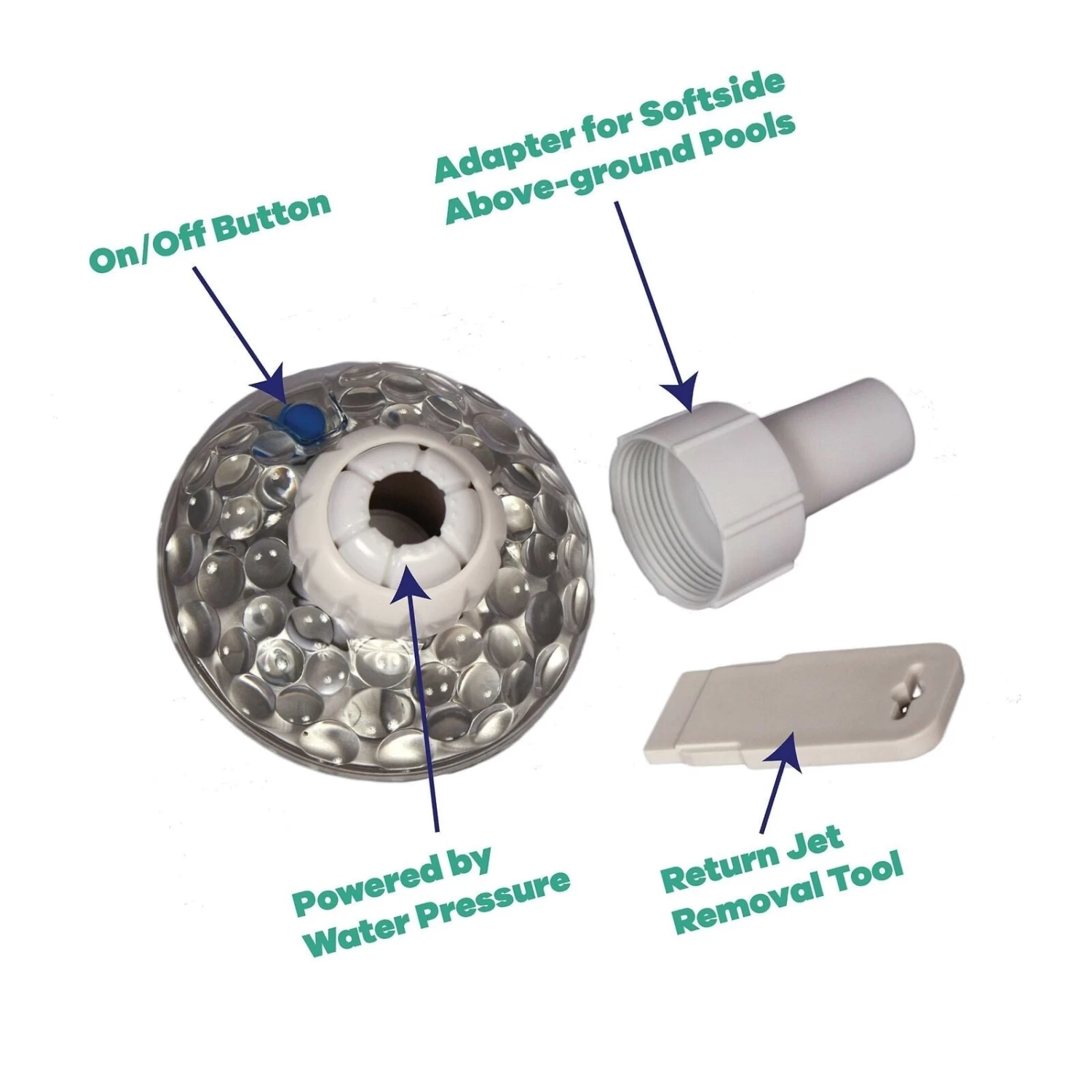 GAME LED Color Changing Pool Return Jet Light 5 GAME LED Color Changing Pool Return Jet Light - Image 3