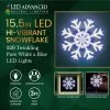 15.5" LED Hi-Vibrant Snowflake Decoration 1 15.5" LED Hi-Vibrant Snowflake Decoration -Outdoor Garden Living 04 13 GH CB AS JA 16IN Hi VibrantSnowflake2 BL PW 2b47e294 9670 4ba0 a6ab 8936fbe1a19e