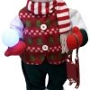 24" Animated Mr. Snowman With Lighted Snowball -Outdoor Garden Living 041164