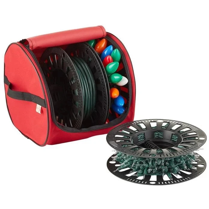 TreeKeeper Santa's Bags Install 'N Store Light Storage Bag With Reels 10 TreeKeeper Santa's Bags Install 'N Store Light Storage Bag With Reels - Image 8