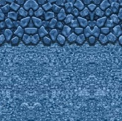 48"-54" Boulder Swirl Above Ground Swimming Pool Overlap Liner