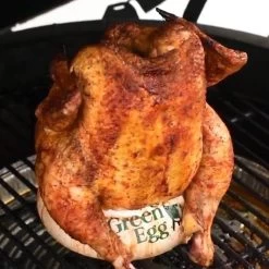 Big Green Egg Ceramic Vertical Chicken Roaster -Outdoor Garden Living 069335 2