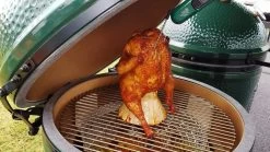 Big Green Egg Ceramic Vertical Chicken Roaster -Outdoor Garden Living 069335 5