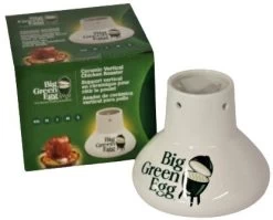 Big Green Egg Ceramic Vertical Chicken Roaster -Outdoor Garden Living 069335 6