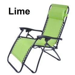 Zero Gravity Relaxer Padded Mesh Lounge Chairs 23 Zero Gravity Relaxer Padded Mesh Lounge Chairs -Outdoor Garden Living 069724 4