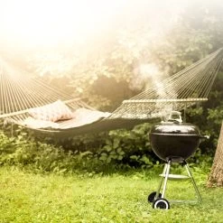 Weber Original Kettle 26" Premium Charcoal Grill -Outdoor Garden Living 072632 5