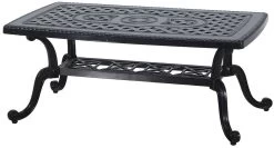 GES Bel Air Cushioned Cast Aluminum Seating & Chat Sets -Outdoor Garden Living 075848