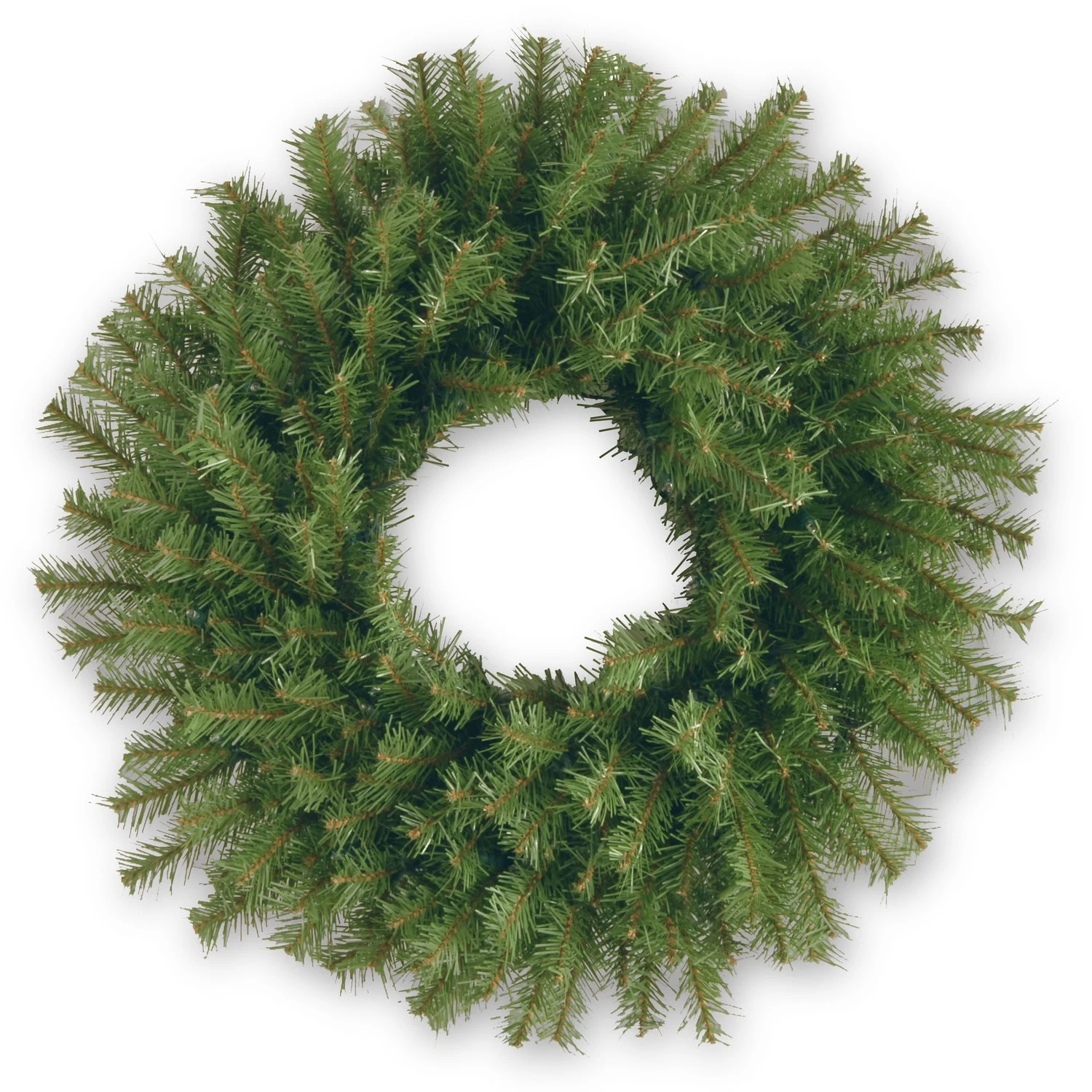 24" Albany Fir Artificial Christmas Wreath 4 24" Albany Fir Artificial Christmas Wreath - Image 2