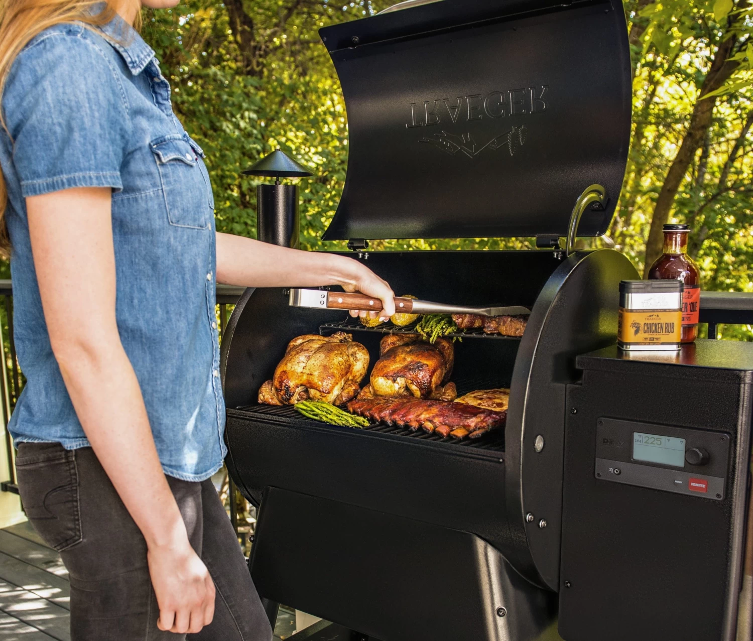 Traeger Pro 575 Black WiFi-Enabled Pellet Grill 10 Traeger Pro 575 Black WiFi-Enabled Pellet Grill - Image 8