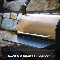Folding Front Shelf For Traeger Grills 17 Folding Front Shelf For Traeger Grills -Outdoor Garden Living 088650 5