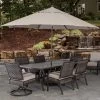 Thatcher Woven Padded Patio Dining Sets -Outdoor Garden Living 088876 4