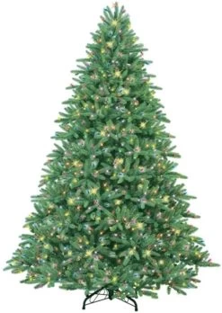 Grand Spruce 9' Starry LED PowerConnect™ Pre-Lit Artificial Christmas Tree