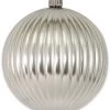 200MM Looking Glass Shatterproof Ripple Ball Ornament -Outdoor Garden Living 089882