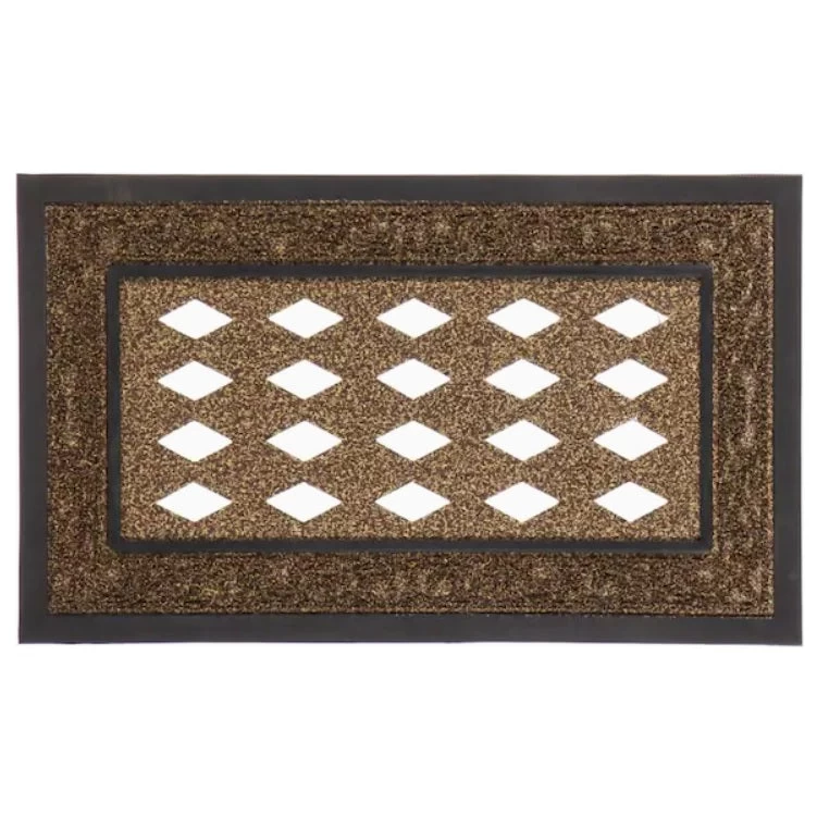 Decorative Brown Scroll Sassafras Doormat Tray 3 Decorative Brown Scroll Sassafras Doormat Tray