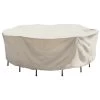 54" Round Table & Chair Protective Cover CP571 2 54" Round Table & Chair Protective Cover CP571 -Outdoor Garden Living 092563