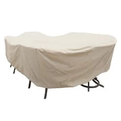 Treasure Garden Large Oval/Rectangle Table & Chairs Protective Cover CP699 8 Treasure Garden Large Oval/Rectangle Table & Chairs Protective Cover CP699 -Outdoor Garden Living 092565 3