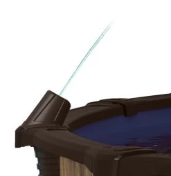 CARVIN® Woodstock 52" Resin Above Ground Swimming Pool -Outdoor Garden Living 093697