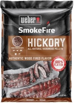 Weber SmokeFire All-Natural Hardwood Pellets - Hickory Blend