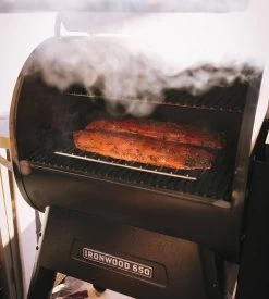 Traeger Ironwood 650 WiFi-Enabled Pellet Grill With Sensor -Outdoor Garden Living 093769 a47931da ab34 44f1 8857 a444c935b180