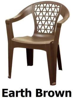 Resin Penza Stack Chairs -Outdoor Garden Living 094199 f45cfac2 1766 4062 856b 9d0881c5d3ff