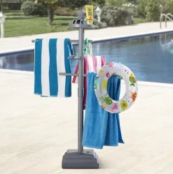 HydroTools Pool Butler Towel Rack