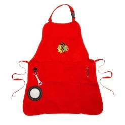 Team Sports America Chicago Blackhawks Grilling Utility Apron