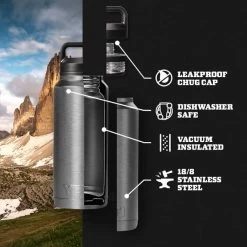 Yeti Rambler® 26 Oz. Water Bottle With Chug Cap -Outdoor Garden Living 095100 5