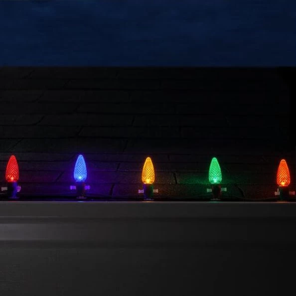 Set Of 75 Professional Grade LED C9 Lights 3 Set Of 75 Professional Grade LED C9 Lights