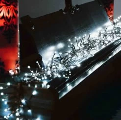 Set Of 250 LED Connectable Cluster Lights (6.5 Ft) -Outdoor Garden Living 095590 2