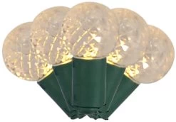 Set Of 50 Battery-Operated Extended Life Globe Lights 9 Set Of 50 Battery-Operated Extended Life Globe Lights -Outdoor Garden Living 095603 2