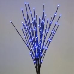 36" LED Twinkle Light Burst Twig Bush Light-Up Wire Decor 29 36" LED Twinkle Light Burst Twig Bush Light-Up Wire Decor -Outdoor Garden Living 095618