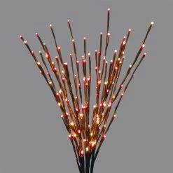 36" LED Twinkle Light Burst Twig Bush Light-Up Wire Decor 32 36" LED Twinkle Light Burst Twig Bush Light-Up Wire Decor -Outdoor Garden Living 095622