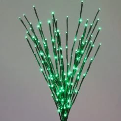 36" LED Twinkle Light Burst Twig Bush Light-Up Wire Decor 24 36" LED Twinkle Light Burst Twig Bush Light-Up Wire Decor -Outdoor Garden Living 095626