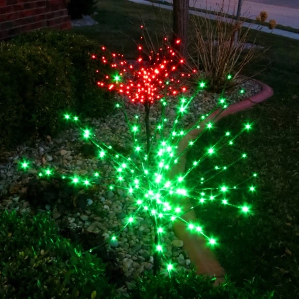 36" LED Twinkle Light Burst Twig Bush Light-Up Wire Decor 3 36" LED Twinkle Light Burst Twig Bush Light-Up Wire Decor