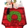 3D Lighted Snoopy On Dog House Sculpture 1 3D Lighted Snoopy On Dog House Sculpture -Outdoor Garden Living 096164