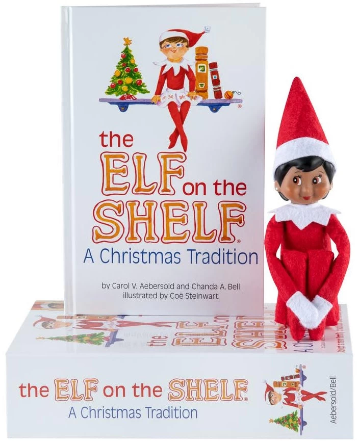 The Elf On The Shelf® Dark Tone Girl 3 The Elf On The Shelf® Dark Tone Girl