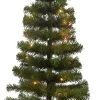 36" Mini Artificial Pre-Lit Foyer Tree With Stand -Outdoor Garden Living 098793