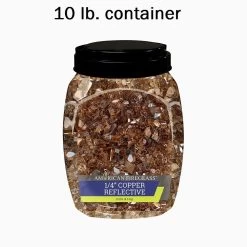 1/4" Copper Reflective Fire Pit / Fireplace Fire Glass -Outdoor Garden Living 101943 4