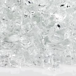 1/4" Starfire Reflective Fire Pit / Fireplace Fire Glass -Outdoor Garden Living 101950 2