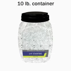 1/4" Starfire Reflective Fire Pit / Fireplace Fire Glass -Outdoor Garden Living 101950 3