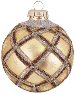 Set Of 4 Gold Starburst Ornaments -Outdoor Garden Living 104678 2