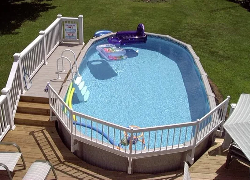 24" Resin Above Ground Pool Fence Base Kits 11 24" Resin Above Ground Pool Fence Base Kits - Image 9